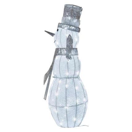 LED Utomhus juldekoration 80xLED/3,6W/230V IP44 82 cm snögubbe