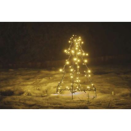 LED utomhus juldekoration  90xLED/1,2W/230V IP44 träd