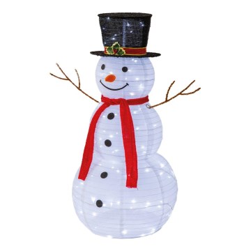 LED Utomhus juldekoration LED/1,4W/230V 90 cm IP44 snögubbe