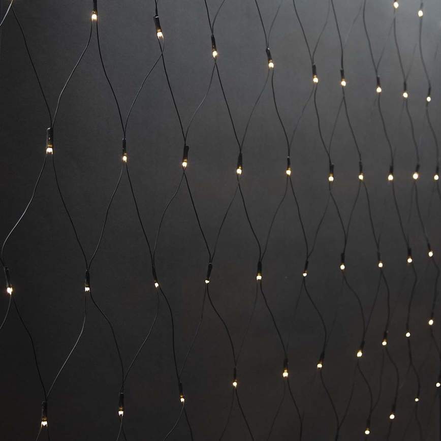 LED Utomhus julgardin 320xLED/7 funktioner 6m IP44 varmvit