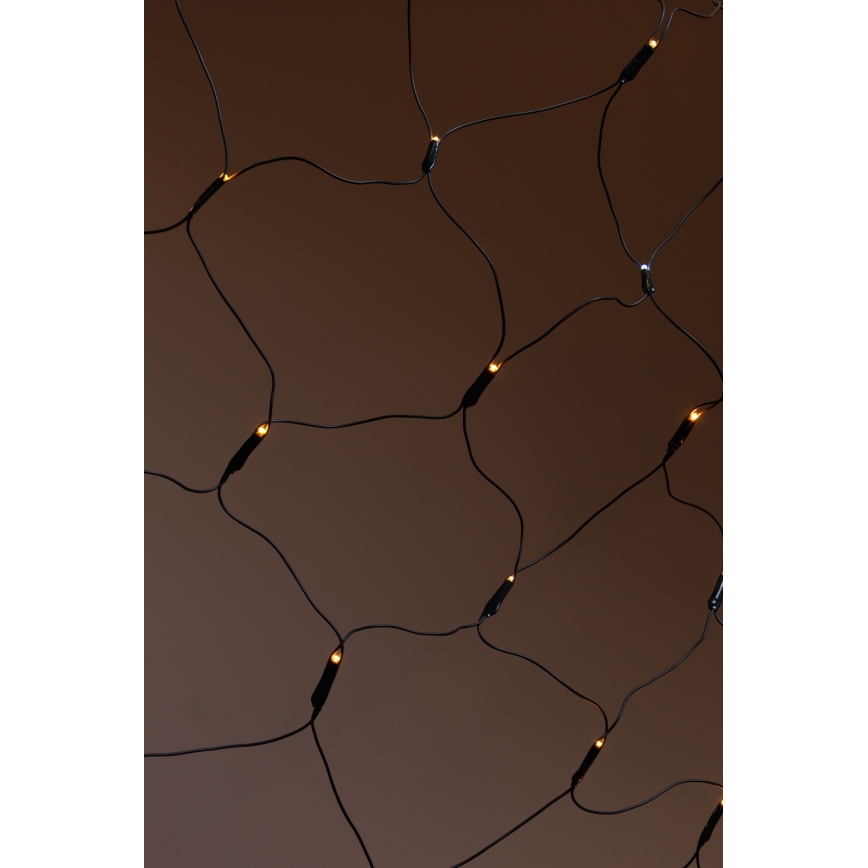 LED Utomhus julgardin NET 240xLED/7,2W/230V 1,5x2 m IP44 varm vit