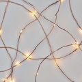 LED utomhus julkedja  100xLED/15m IP44 varm vit 
