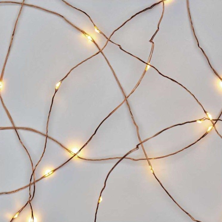 LED utomhus julkedja  100xLED/15m IP44 varm vit 