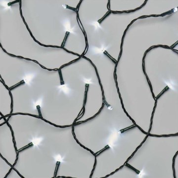 LED utomhus julkedja  120xLED/17m IP44 kall vit 
