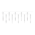 LED utomhus julkedja  140xLED/8,6m IP44