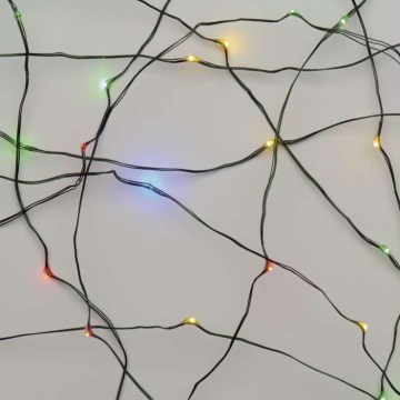 LED utomhus julkedja  150xLED 20m IP44 flerfärgade
