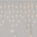 LED utomhus julkedja  300xLED/8 funktioner 10m IP44 varm vit  + fjärrkontroll 