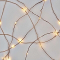 LED utomhus julkedja  40xLED/9m IP44 varm vit 