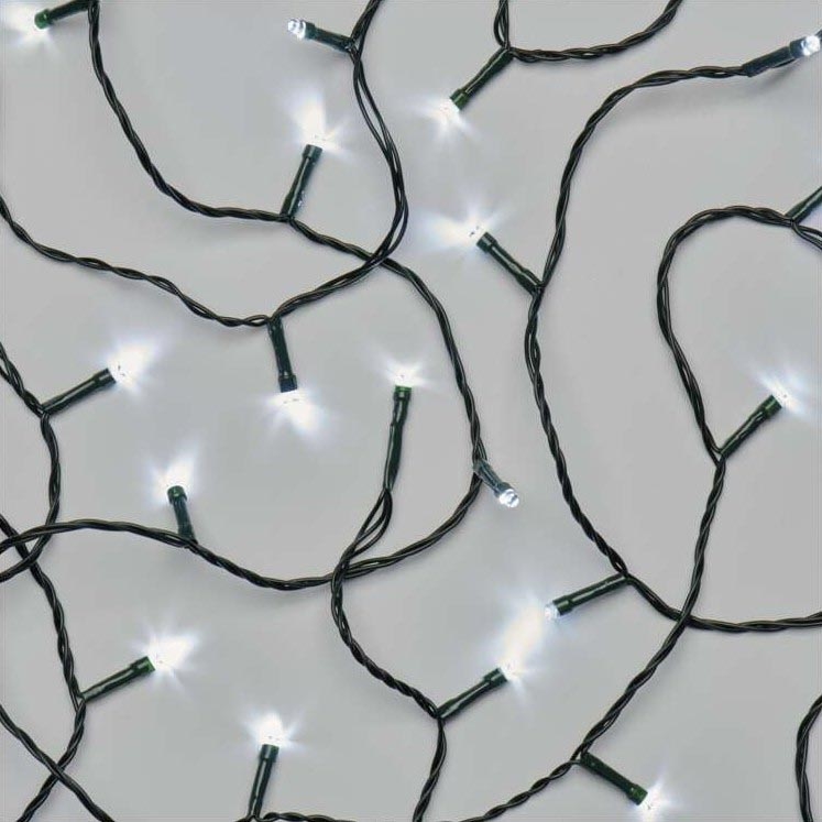LED utomhus julkedja  500xLED/55m IP44 kall vit 