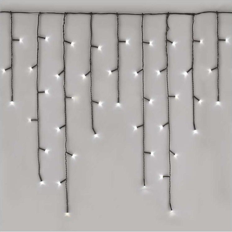 LED utomhus julkedja  600xLED/8 funktioner 15m IP44 kall vit 