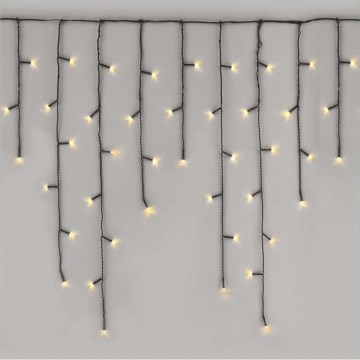 LED utomhus julkedja  600xLED/8 funktioner 15m IP44 varm vit 