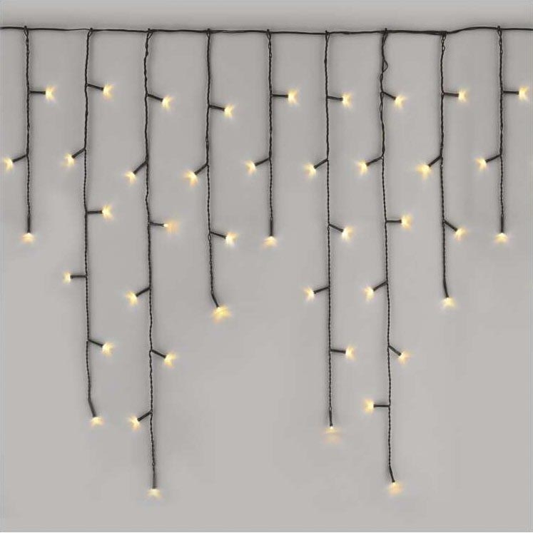 LED utomhus julkedja  600xLED/8 funktioner 15m IP44 varm vit 