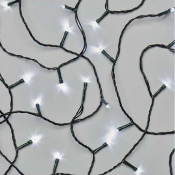 LED utomhus julkedja  80xLED/13m IP44 kall vit
