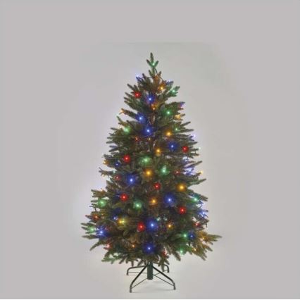 LED utomhus julkedja  120xLED/17m IP44 flerfärgade