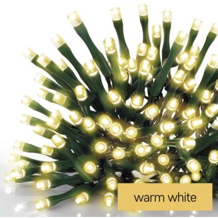 LED utomhus julkedja  120xLED/17m IP44 varm vit 