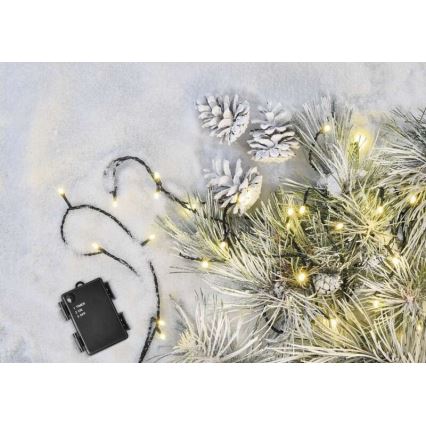 LED utomhus julkedja  120xLED/8,9m IP44 varm vit 