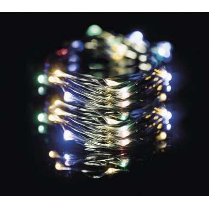 LED utomhus julkedja  150xLED 20m IP44 flerfärgade