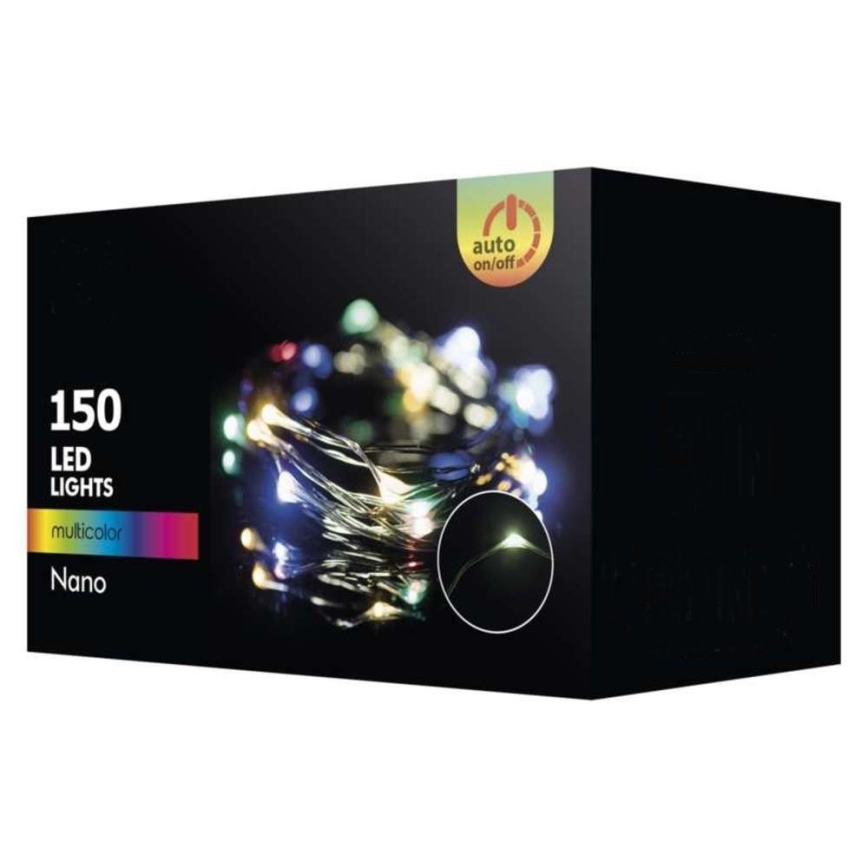 LED utomhus julkedja  150xLED 20m IP44 flerfärgade
