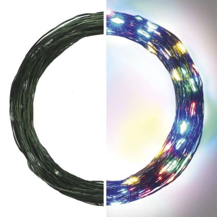 LED utomhus julkedja  150xLED/20m IP44 flerfärgade