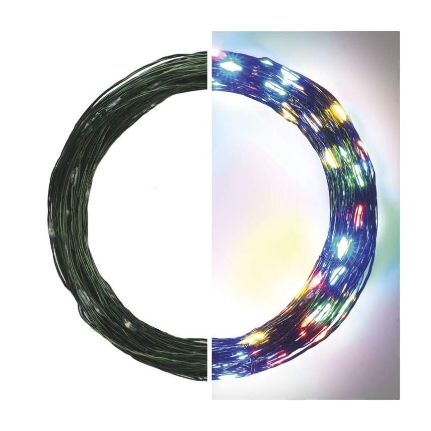 LED utomhus julkedja  150xLED/20m IP44 flerfärgade