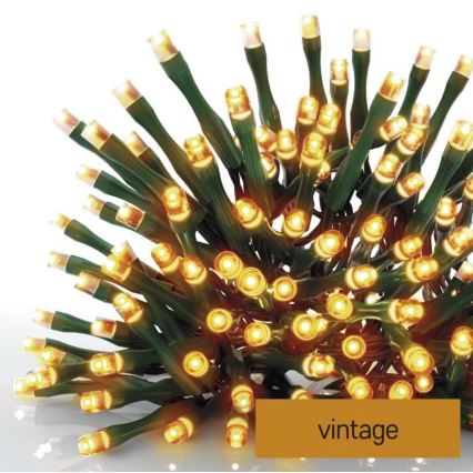 LED utomhus julkedja  180xLED/23m IP44 vintage