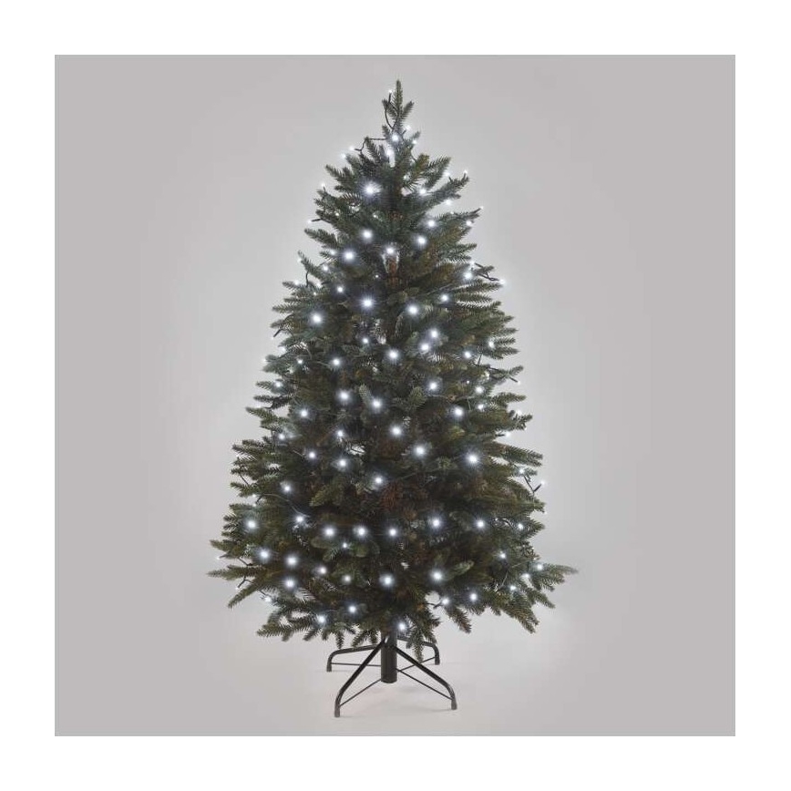 LED utomhus julkedja  180xLED/8 funktioner 23m IP44 kall vit 
