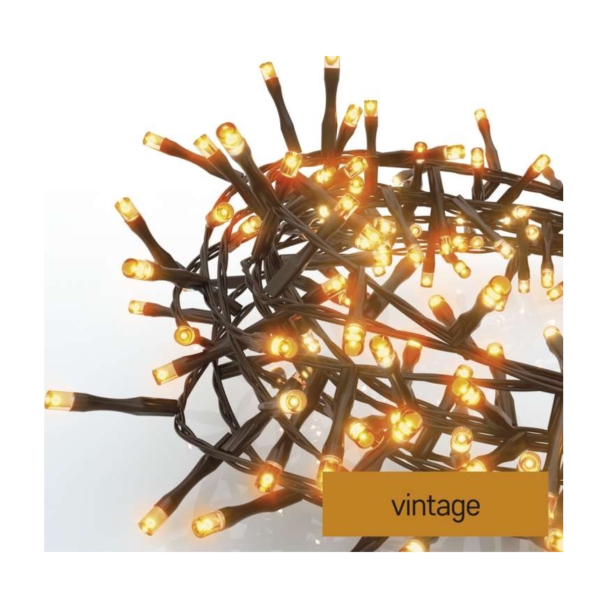 LED utomhus julkedja  300xLED/11m IP44 vintage