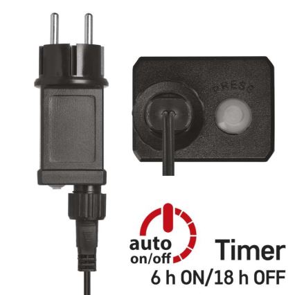 LED utomhus julkedja  40xLED/9m IP44 flerfärgade