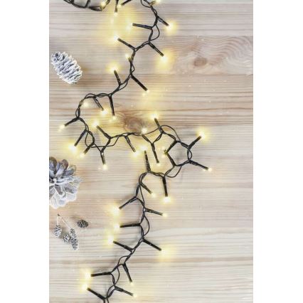 LED utomhus julkedja  600xLED/17m IP44 varm vit