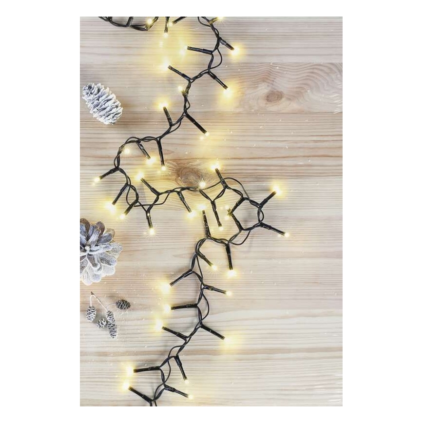 LED utomhus julkedja  600xLED/17m IP44 varm vit