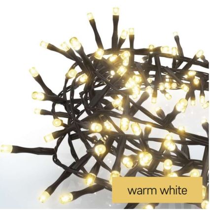 LED utomhus julkedja  600xLED/17m IP44 varm vit
