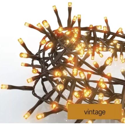 LED utomhus julkedja  600xLED/17m IP44 vintage