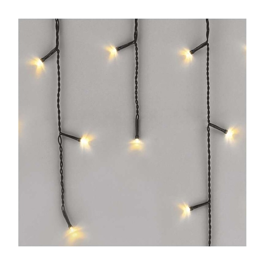 LED utomhus julkedja  600xLED/8 funktioner 15m IP44 varm vit 