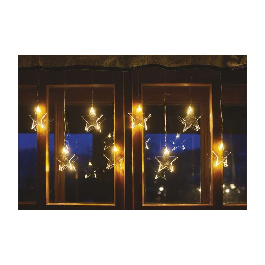LED utomhus julkedja  8xLED/5,84m IP44 stjärna