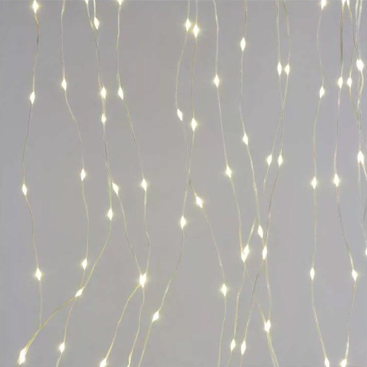 LED Utomhus julslinga 400xLED/8 funktioner 7,9 m IP44 varm vit