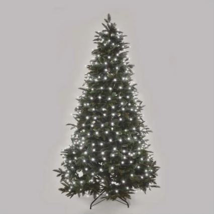 LED utomhus julslinga 480xLED/8 funktioner 53m kallvit IP44