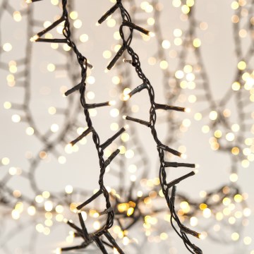 LED utomhus julslinga SNAKE 1300xLED/12W/230V 29,1 m IP44 varmvit