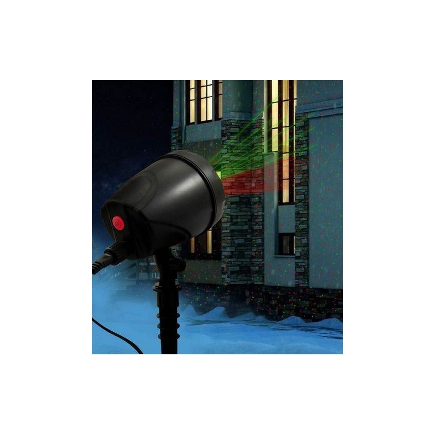 LED Utomhus laserprojektor LED/5W/230V IP44