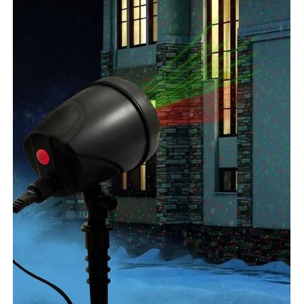 LED Utomhus laserprojektor LED/5W/230V IP44