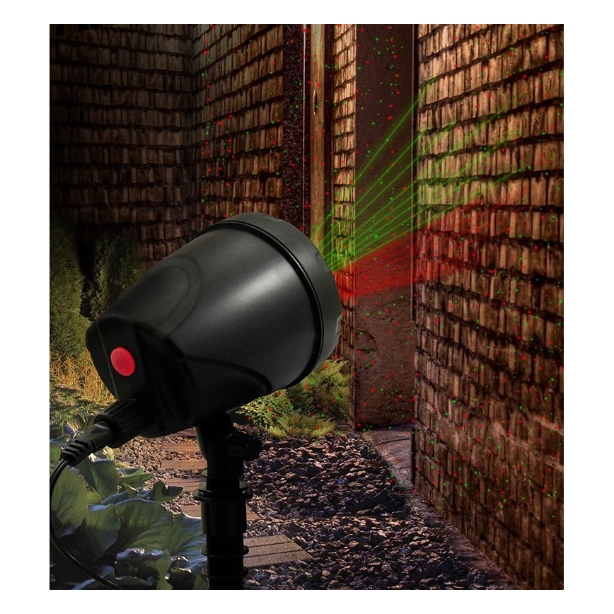 LED Utomhus laserprojektor LED/5W/230V IP44