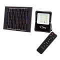 LED Utomhus solar strålkastare LED/16W/3,2V 4000K IP65 + fjärrkontroll
