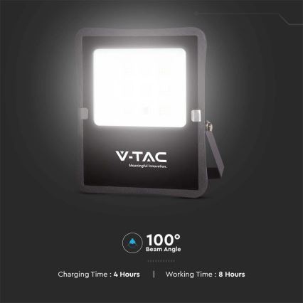 LED Utomhus solar strålkastare LED/16W/3,2V 4000K IP65 + fjärrkontroll