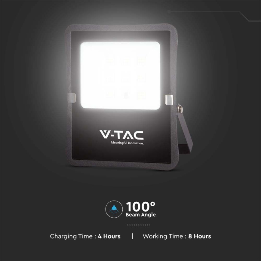 LED Utomhus solar strålkastare LED/16W/3,2V 4000K IP65 + fjärrkontroll