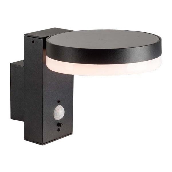 LED Utomhus solcell vägglampa med sensor LED/5,5W/3,7V 3000K IP54