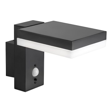 LED Utomhus solcell vägglampa med sensor LED/5,5W/3,7V 3000K IP54