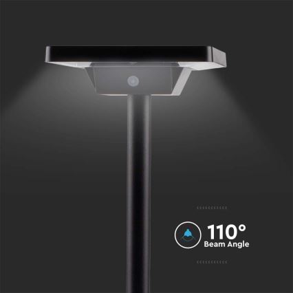 LED utomhus solcellslampa 2i1 LED/2W/3,7V IP65 3000/4000/6500K