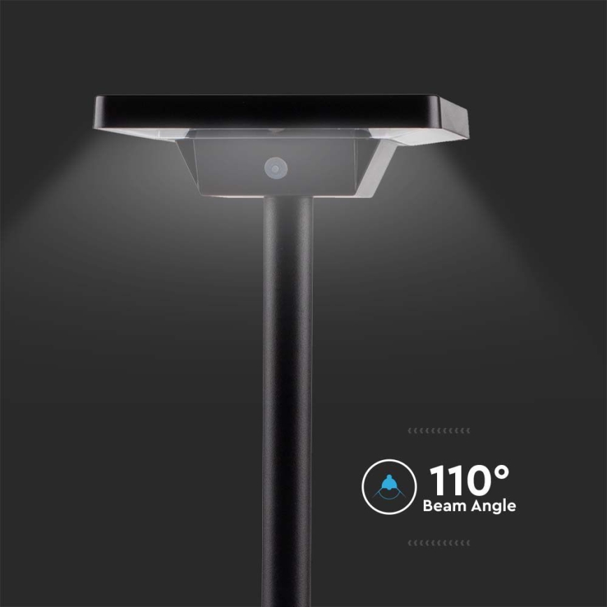 LED utomhus solcellslampa 2i1 LED/2W/3,7V IP65 3000/4000/6500K