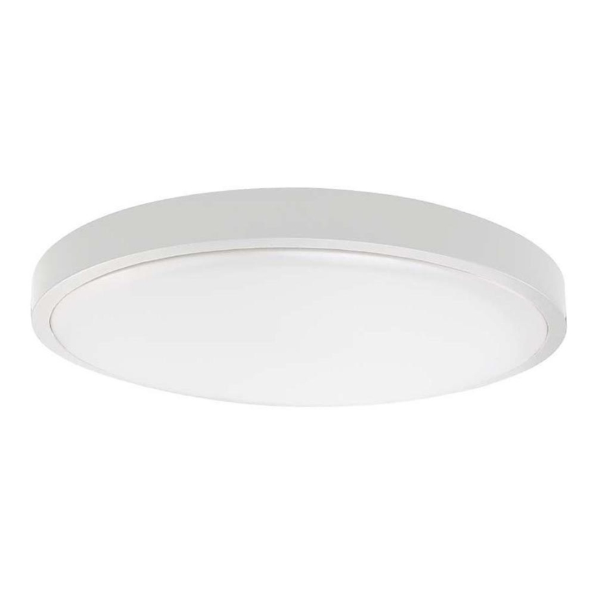 LED Utomhus taklampa med sensor LED/18W/230V 3000K IP44 vit