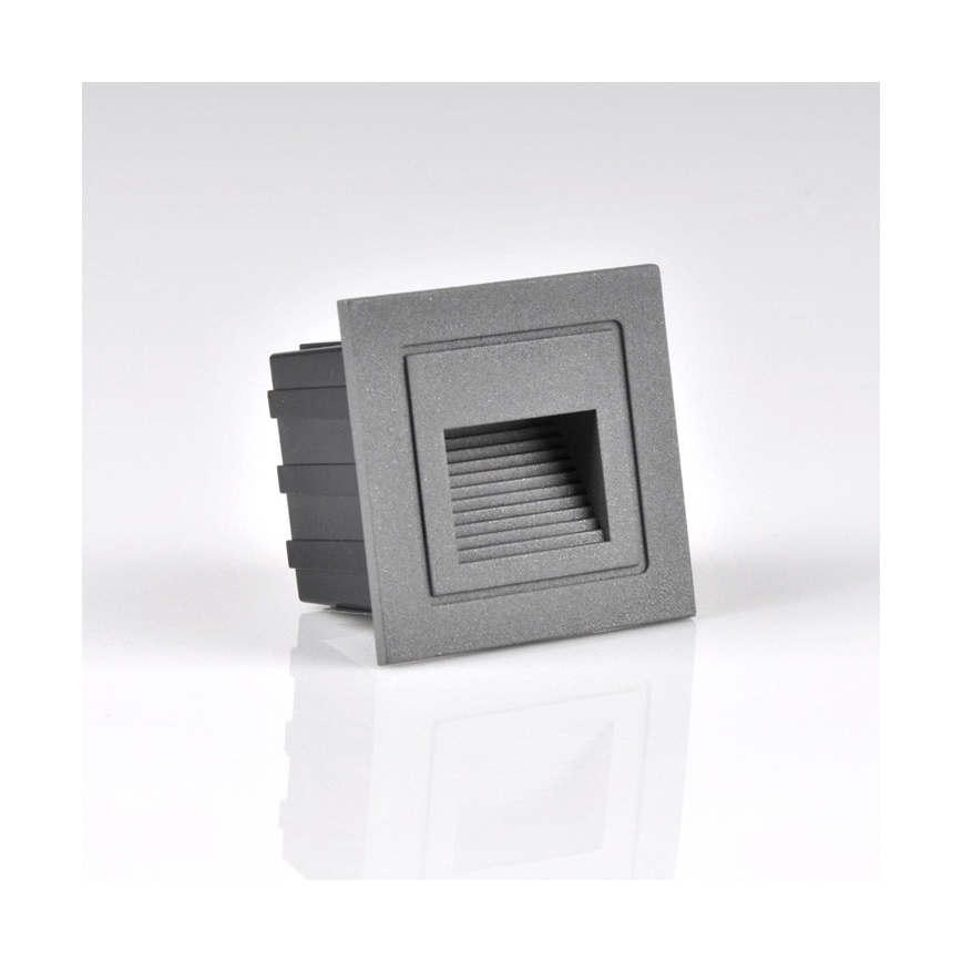 LED Utomhus Trappljus Q6 LED/3W/230V IP44