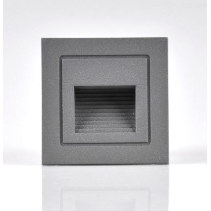 LED Utomhus Trappljus Q6 LED/3W/230V IP44